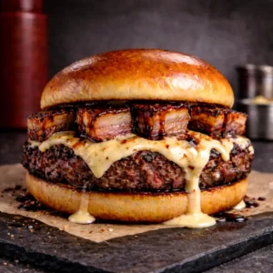 Carta BOF Burger hamburguesa Chuletón Delux